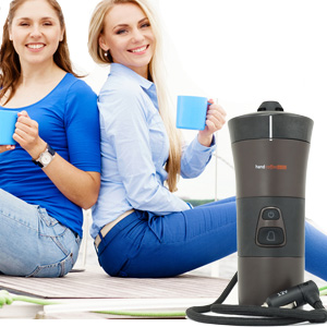 Koffiepadapparaat voor 12 volt