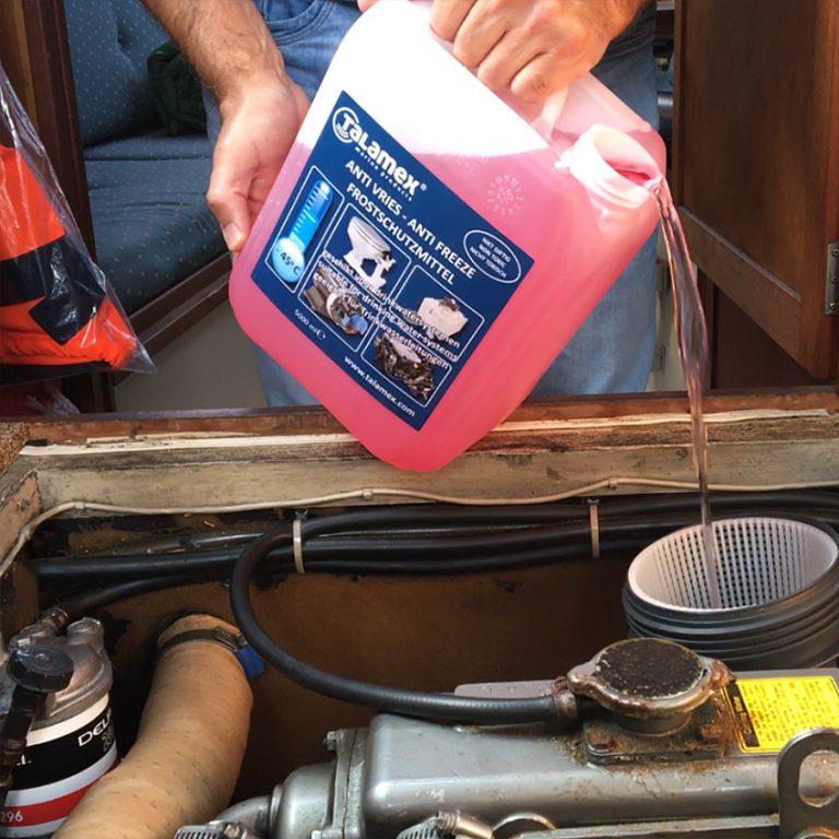 winterklaar maken van de boot