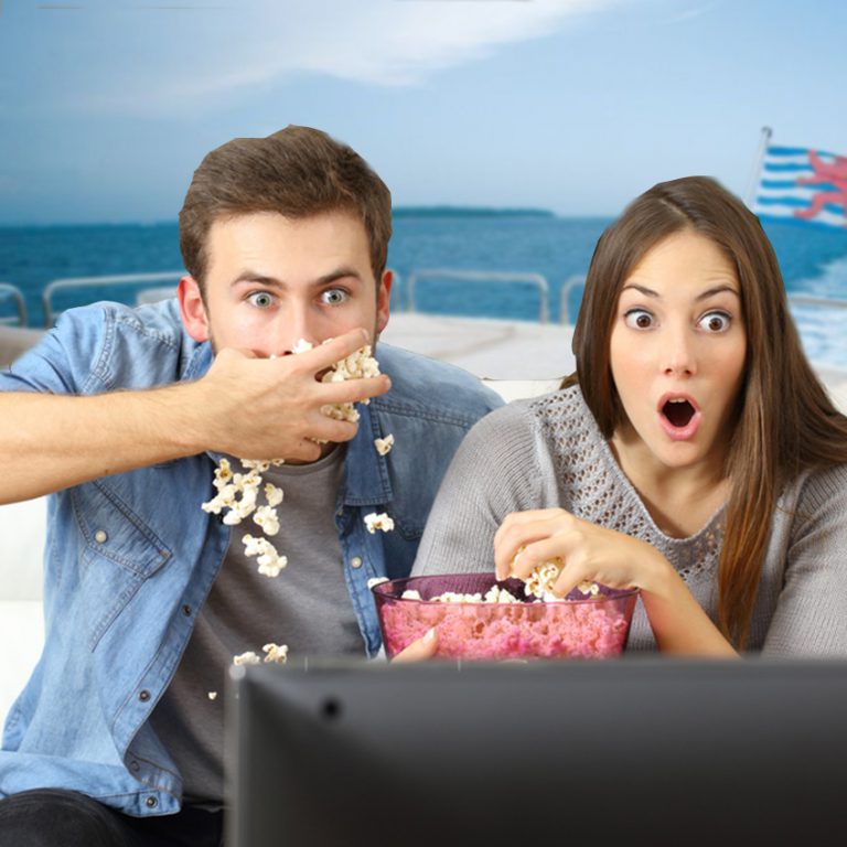 DVB T2 tv kijken aan boord